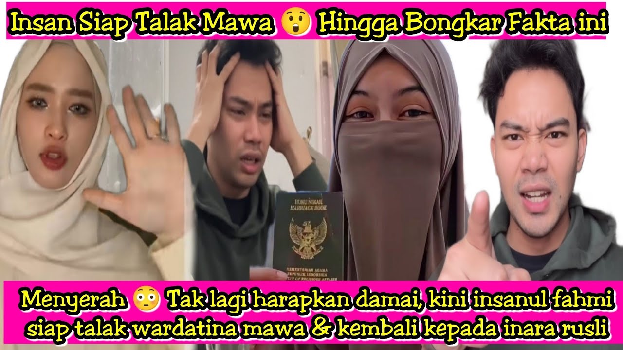 Siap Talak 😲 Insanul Siap Ceraikan Mawa Karena sudah lelah mengejar | Gosip Artis