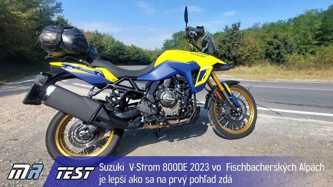 Suzuki V-Strom 800DE 2023 vo Fischbacherských Alpách: Je lepší ako sa na pohľad zdá - motoride.sk