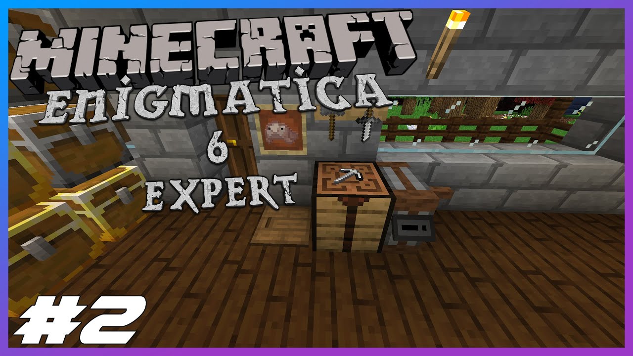 Enigmatica 6 Expert Ep.2 Tetra Tools & Adventure