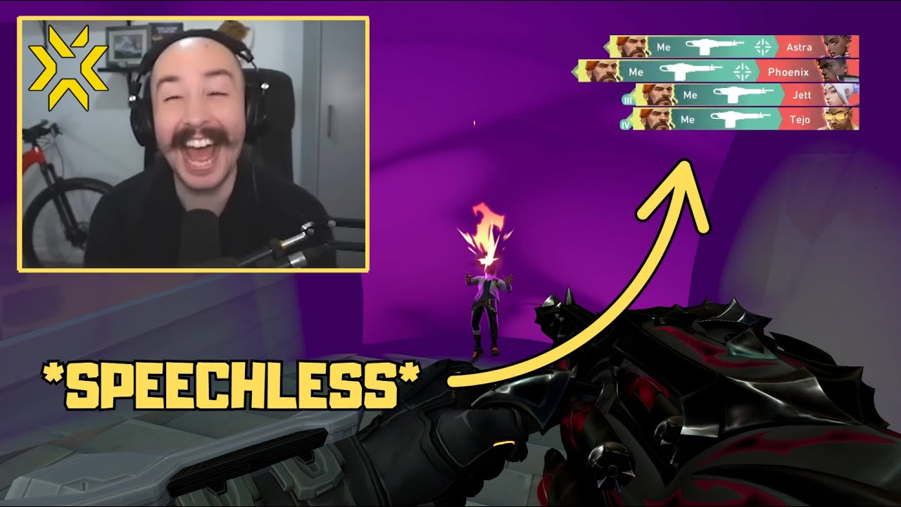 VCT Caster Reacts to My BRAINROT Valorant Playstyle
