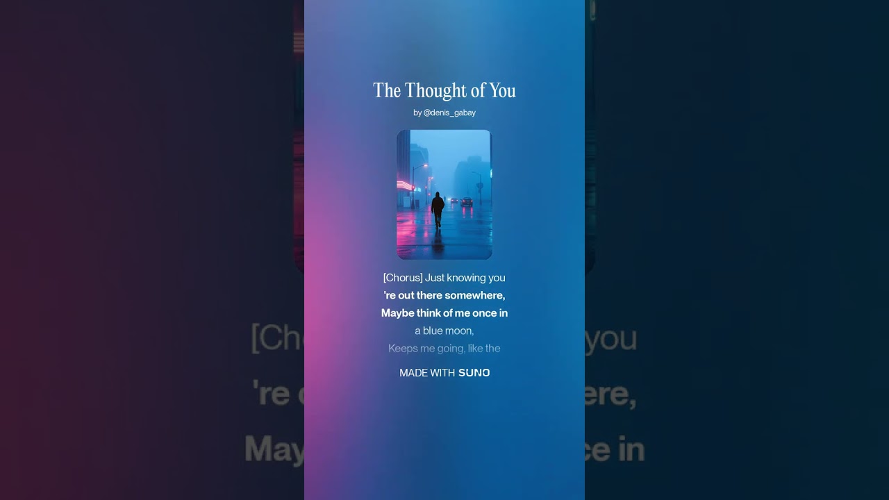 The Thought of You