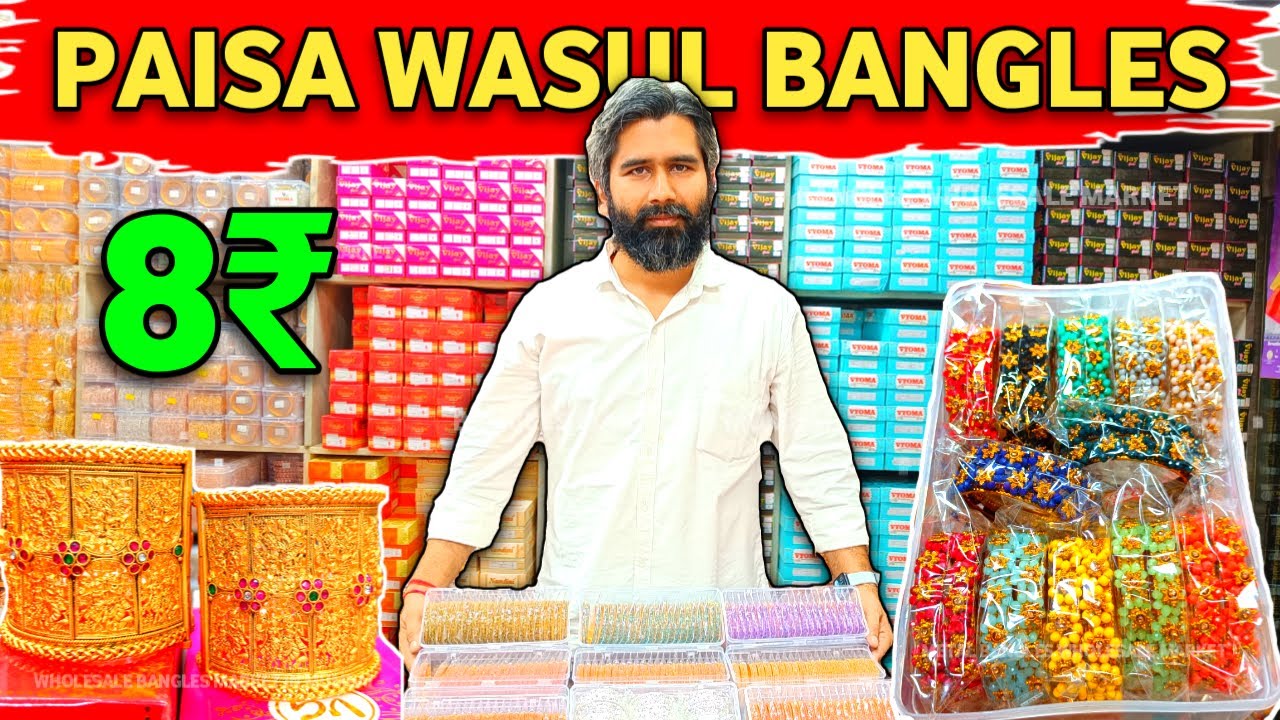 Latest 8rs Bangles Wholesale Market | New Mumbai Bangles Wholesale Market | Mumbai Bangles Market