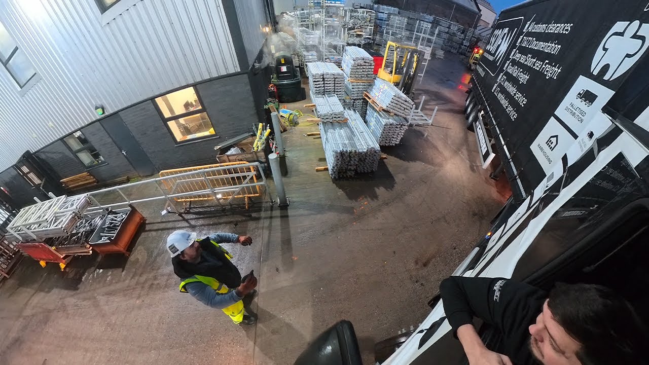 A Snug Scaffolding Yard In Birmingham | Vlog 476
