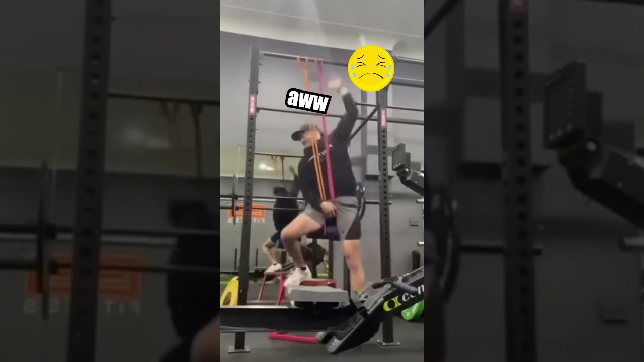 MOST PAINFUL GYM FAIL FOR A MAN! 🏋️&zwj;♂️ 🤣🤣 #gym #funny #fails #gymfails #2023