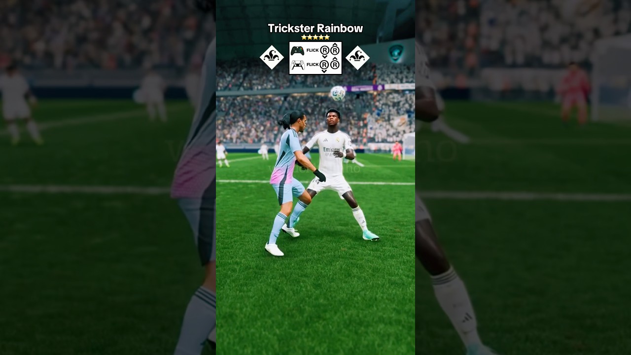 RRRonaldinho New Skill Mix FC26🎮 #Ronaldinho #eafc26 #skills #tutorial #fifaskills #shorts