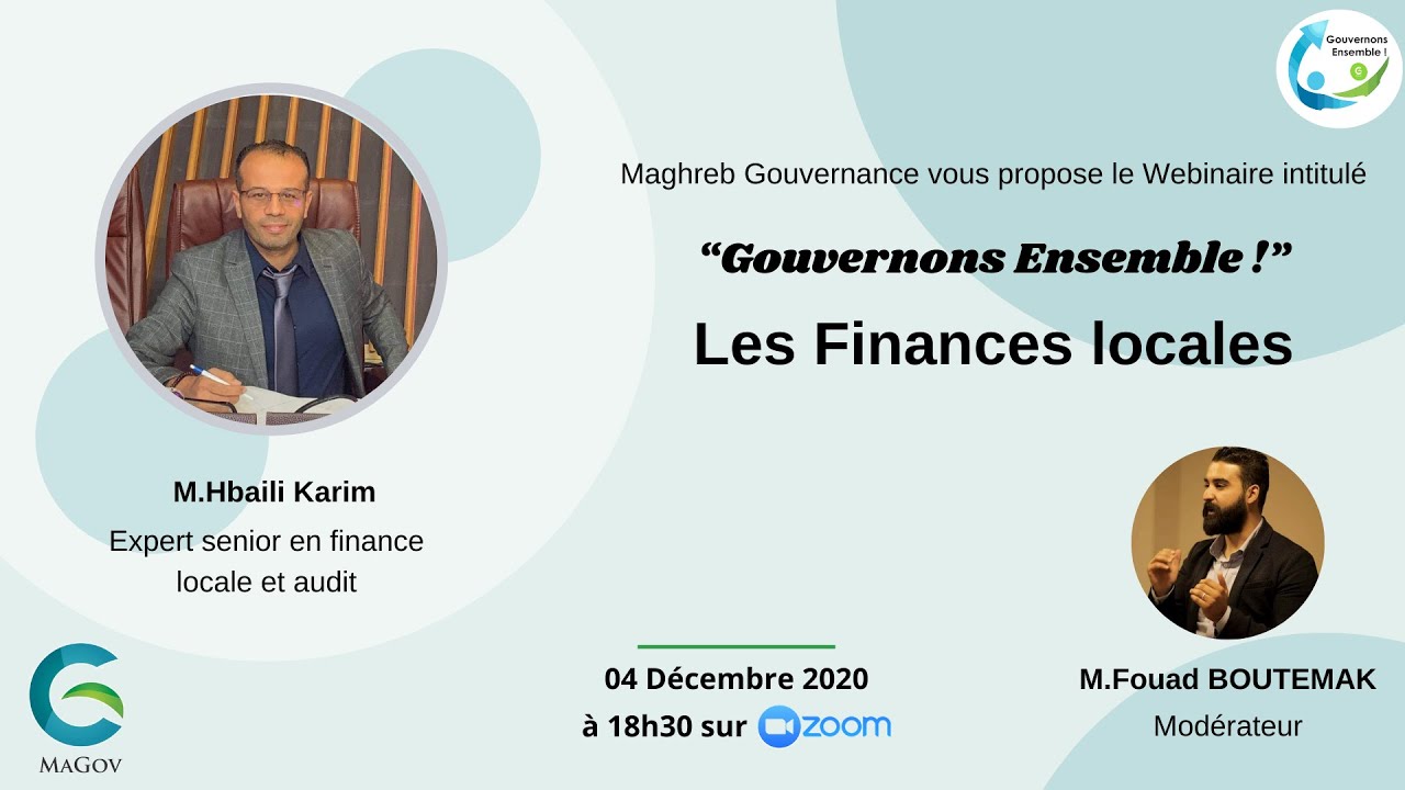 les finances locales - Gouvernons Ensemble !