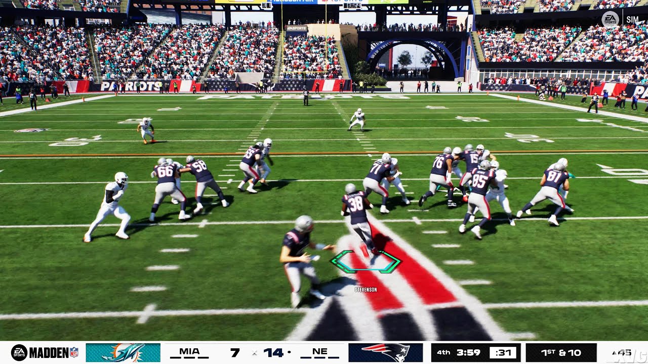 Madden NFL 26 - Miami Dolphins vs New England Patriots - Gameplay (PS5 UHD) [4K60FPS]