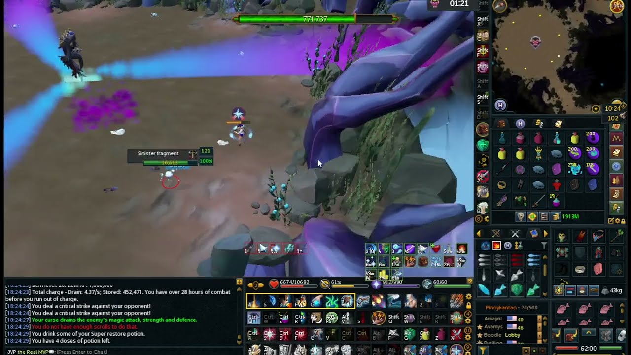 SOLO NECROMANCY AMBASSADOR FULL KILL (Mage hybrid for Uthven Necroplasm)