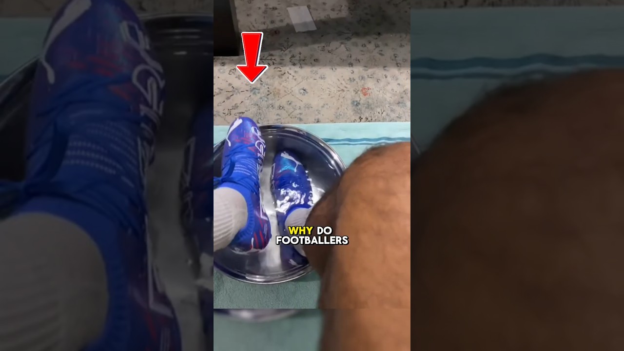 Why Do Soccer Players Soak Their Shoes in Hot Water?