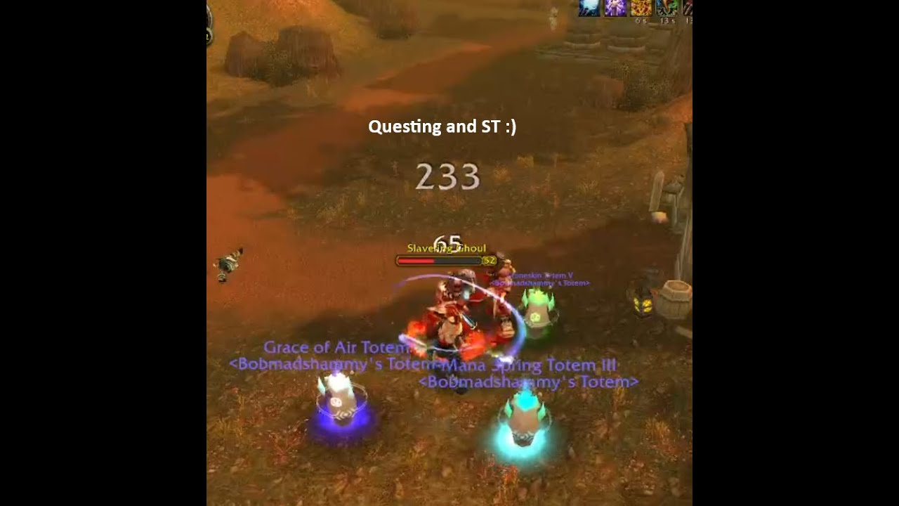 WoW Classic TBC - Questing and ST