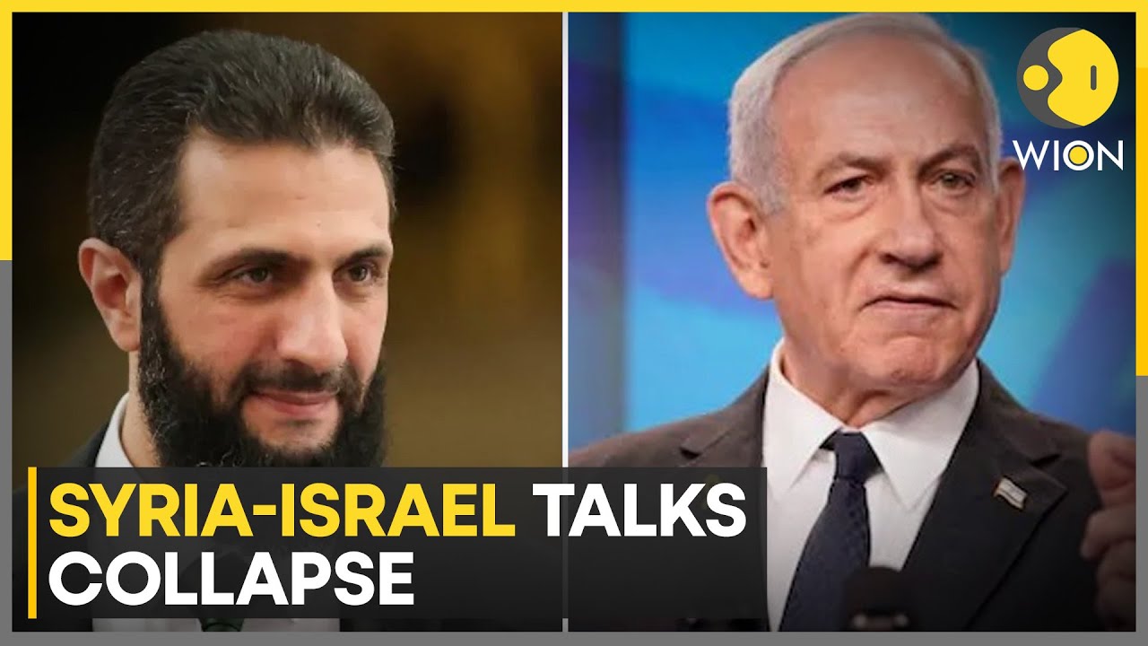 Israel-Syria Tensions: Security Talks Break Down As Syria & Israel Dig in | WION