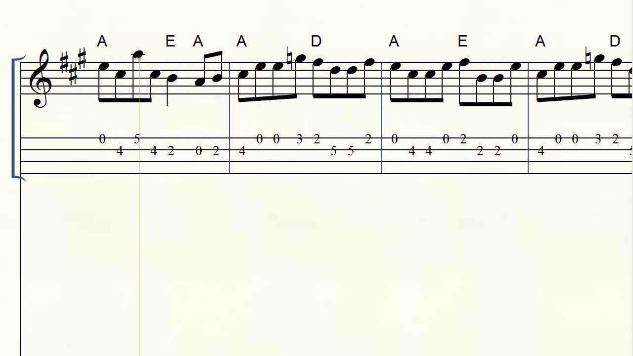 Mandolin Tab   Violin   High Road to Linton   Sheet Music   Play Along