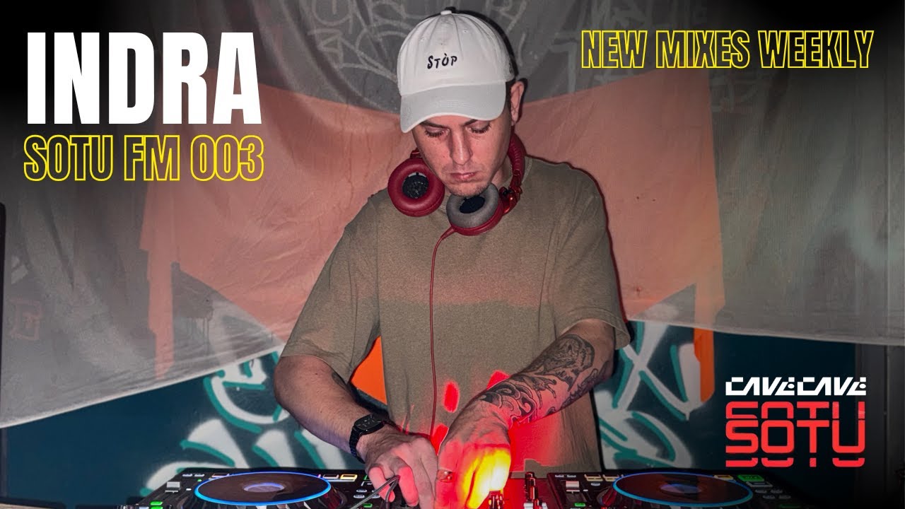 INDRA | AMBIENT DRUM & BASS DJ Set | SOTU FM 003 at CaveCave CNX