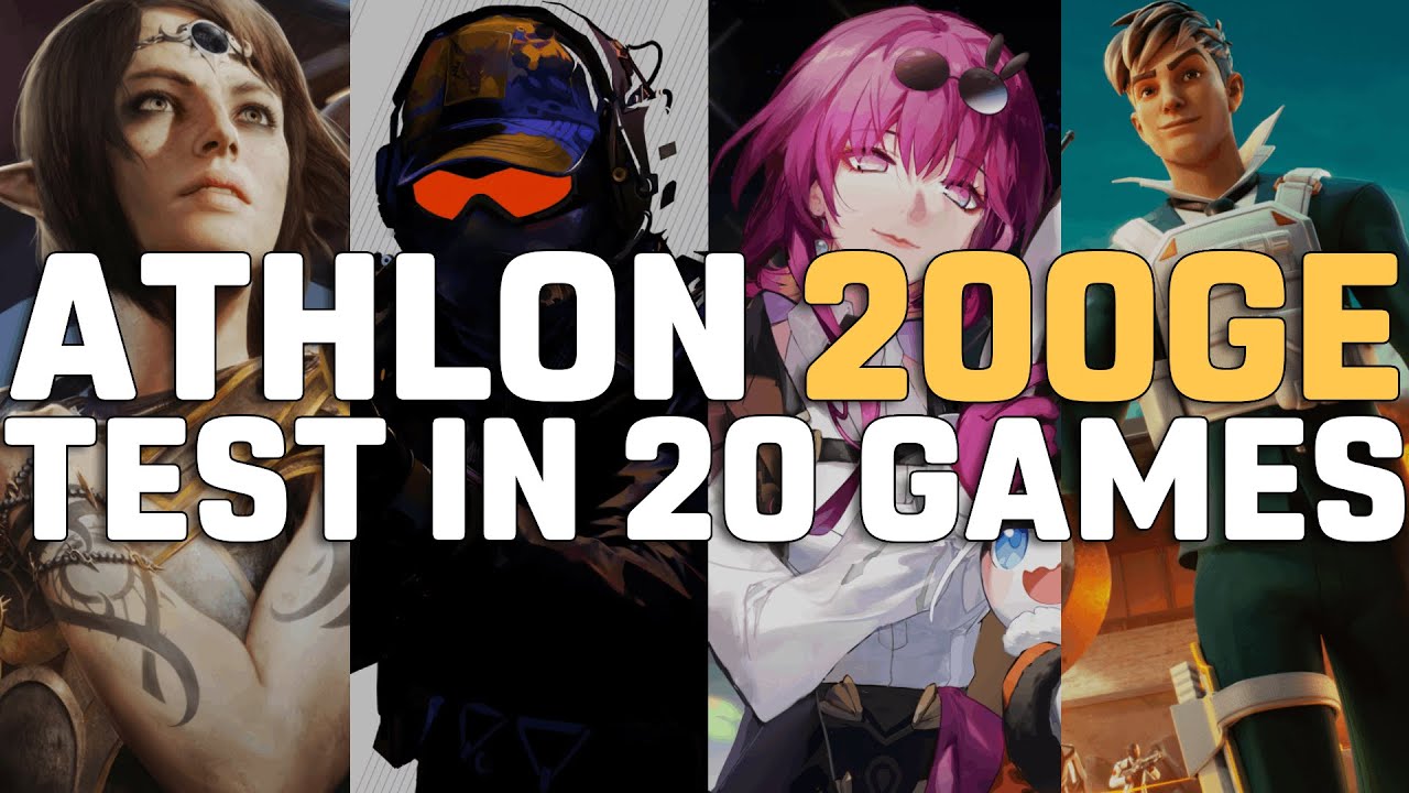 Athlon 200GE | Test in 20 Games [Athlon 200GE + VEGA 3]