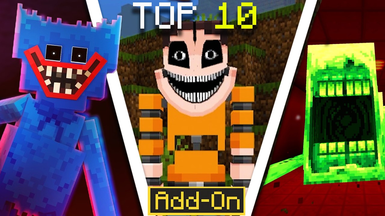 Топ-10 хоррор-аддонов для Minecraft Marketplace (Bedrock)