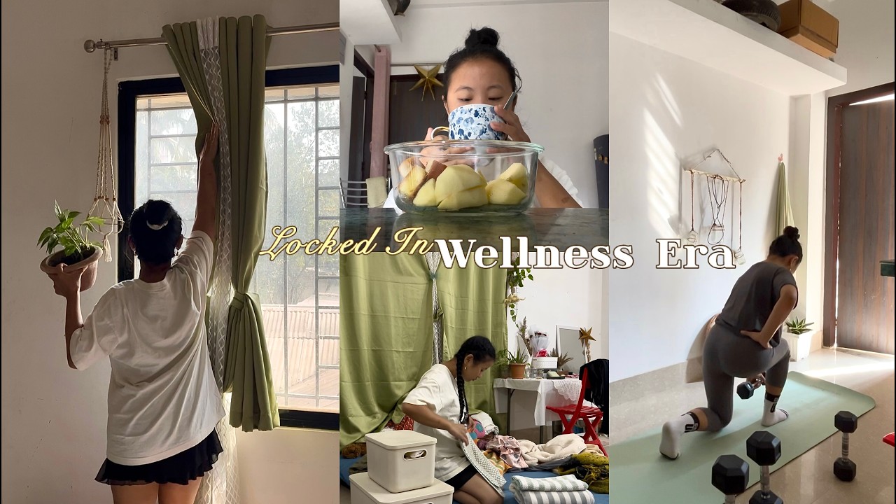 A Day in My Wellness Routine | Soft Reset, Spring Energy & Home Refresh