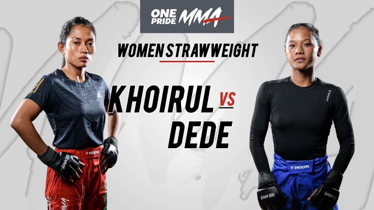 KHOIRUL FAUZIAH VS DEDE DINA MARIYANA | FULL FIGHT ONE PRIDE MMA 67 LOCAL PRIDE #2