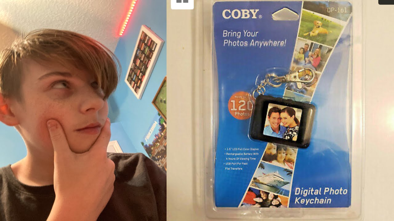 Digital Photo Keychain Unboxing