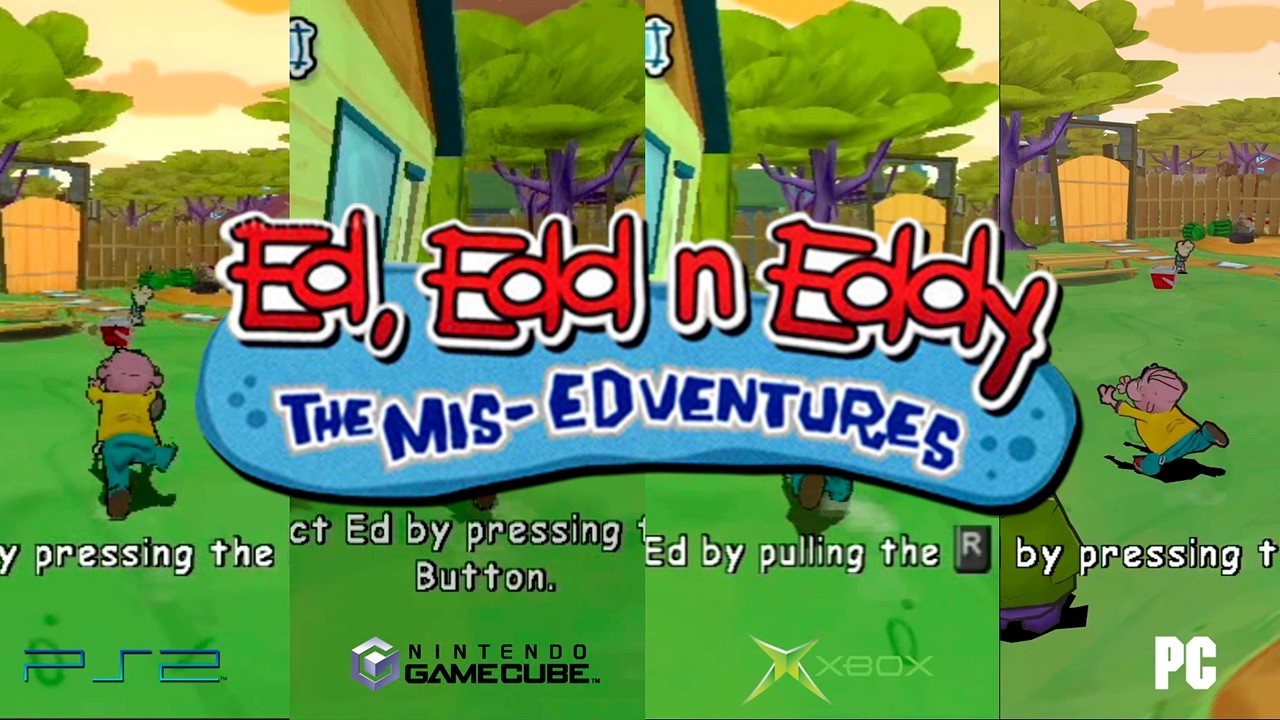 Ed, Edd n Eddy: The Mis-Edventures - PS2 vs GC vs Xbox vs PC