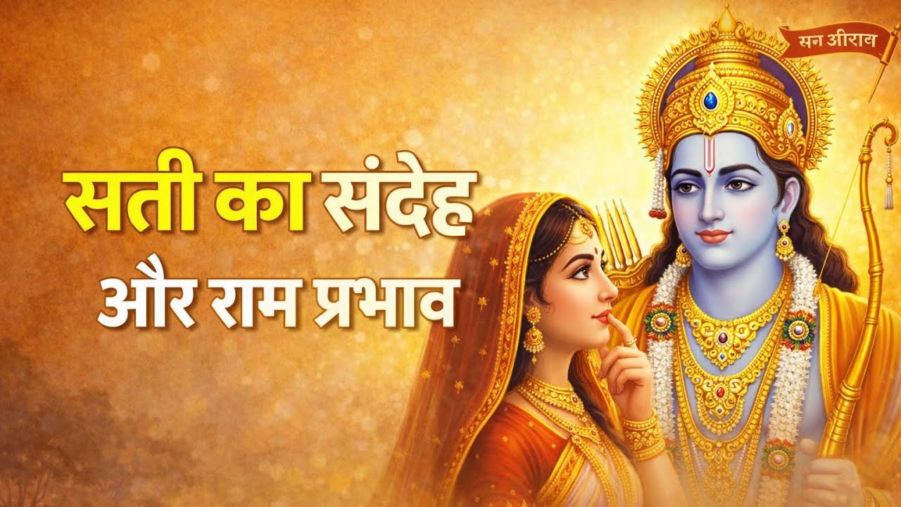 सती का संदेह और राम प्रभाव | रामचरितमानस बालकाण्ड | तुलसीदास जी | सरल भावार्थ | Hindi