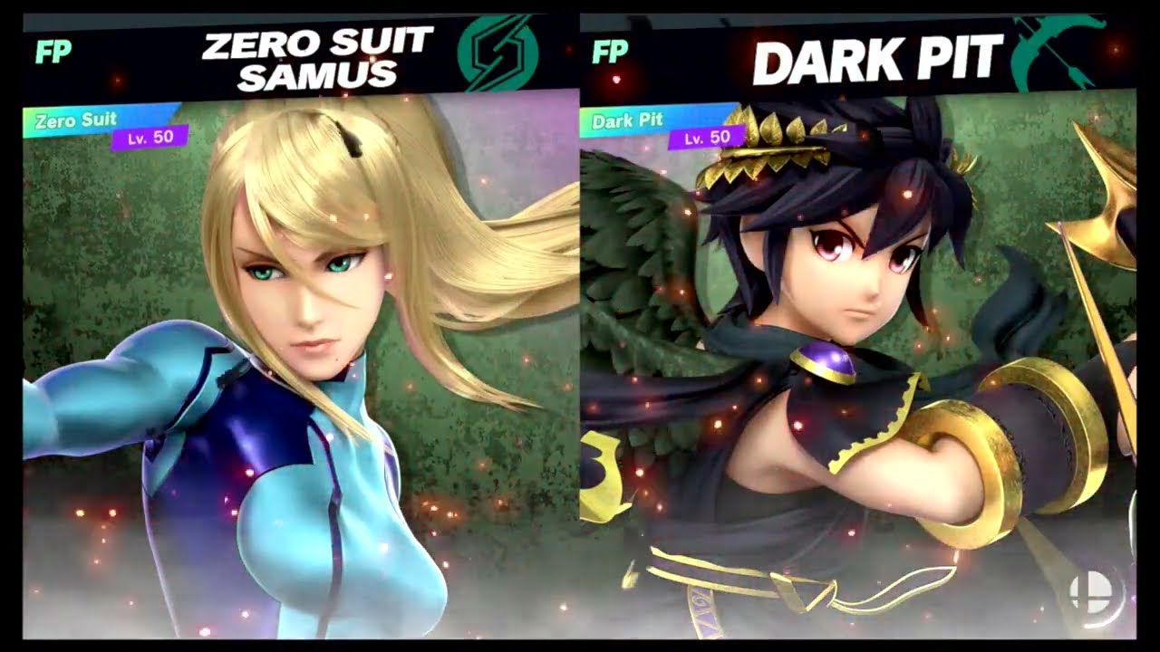 Super Smash Bros Ultimate Amiibo Fights – Zero Suit Samus vs the World #53 Samus vs Dark Pit