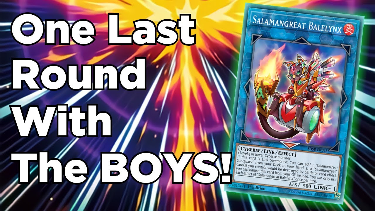 Playing this SALAMANGREAT Deck one LAST Time before the NEW SUPPORT drops in Master Duel | Yu-Gi-Oh!