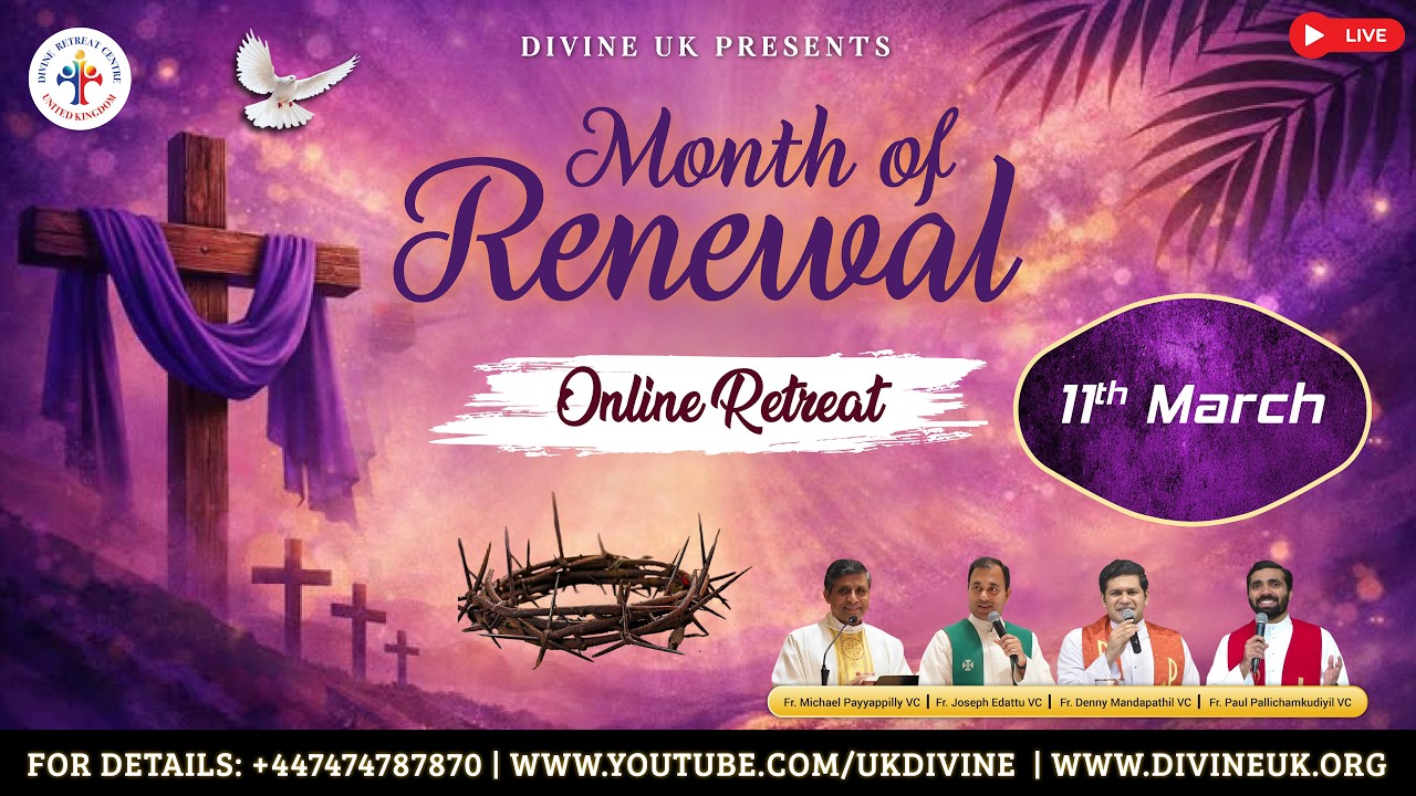 (LIVE) Month of Renewal (11 March 2026) Divine UK