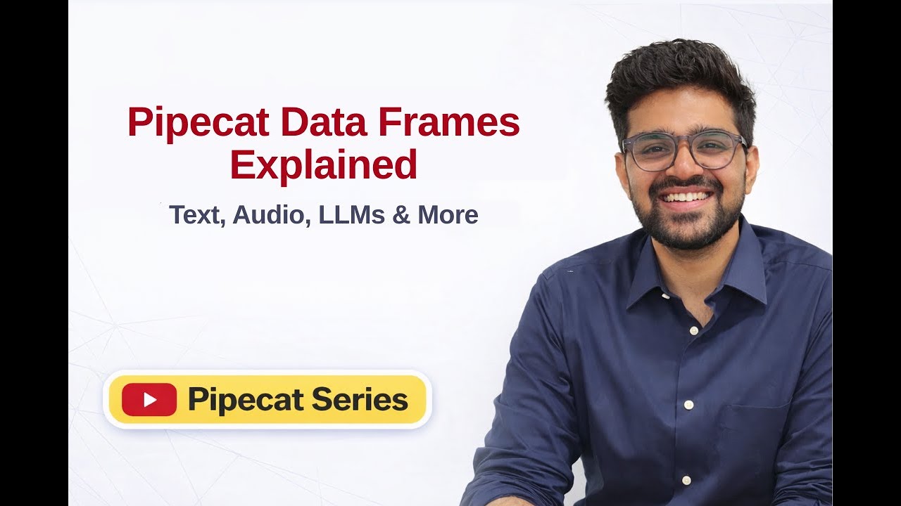 2.2 Pipecat Data Frames Explained: Text, Audio, Images, and LLM Flow