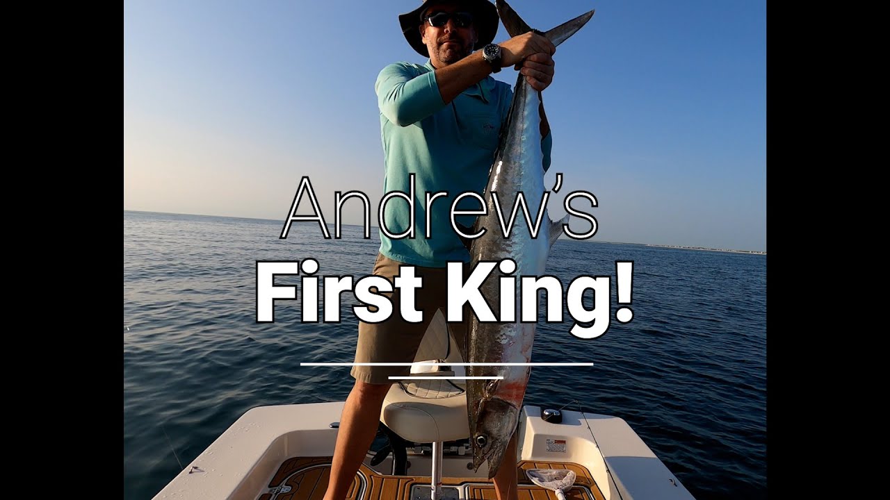 St. Augustine Fishing - Andrew's First Kingfish! (Also AWESOME Fishing At The Jetties)