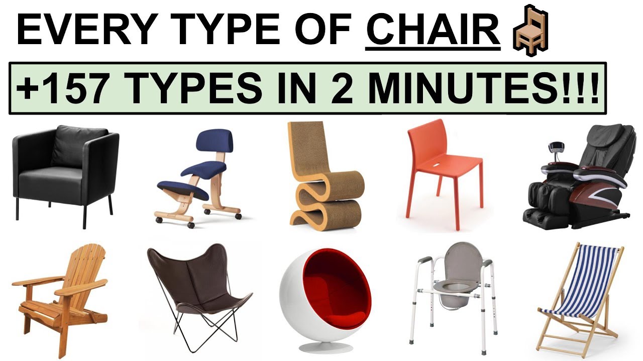 Every type of CHAIR +157 in 2 Minutes! 🛋