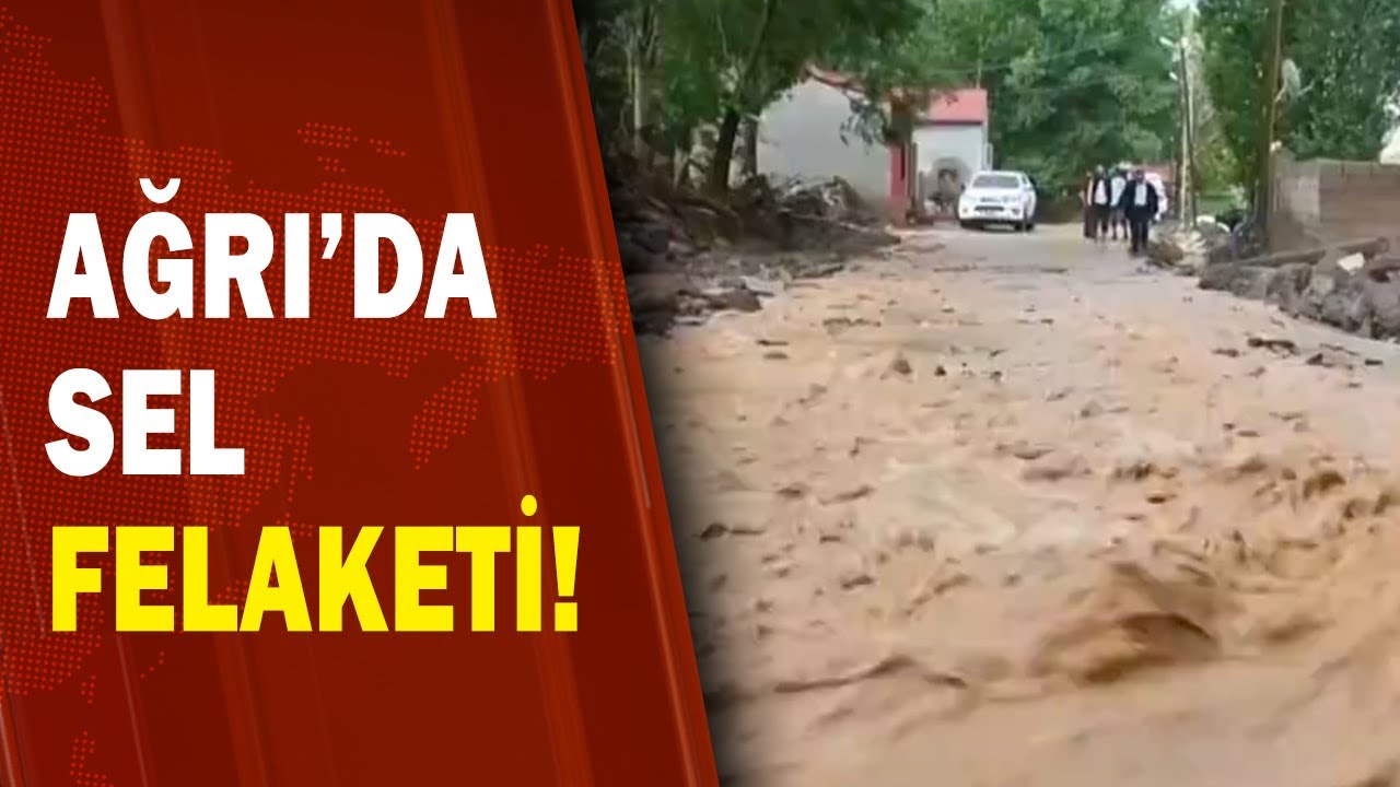 Ağrı'da Sel Felaketi! / A Haber | A Haber