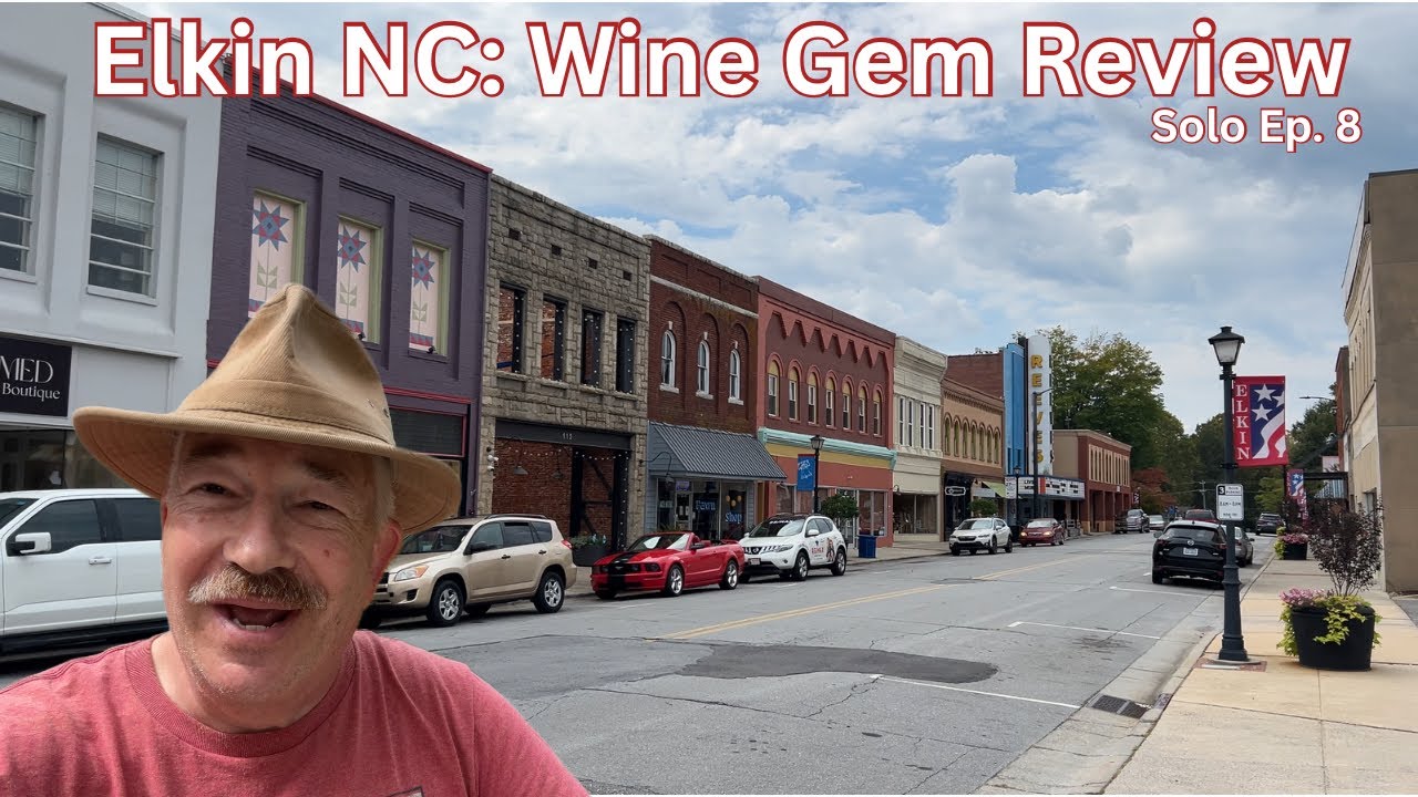 Elkin NC Uncovered: Wine Country & Small-Town Charm | Solo Travel Ep. 8