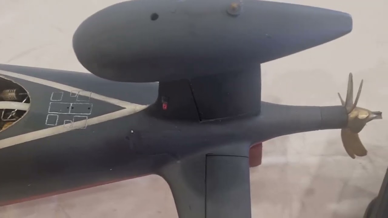 Pedro Gomez Submarinos RC Akula-2 MotorTermico