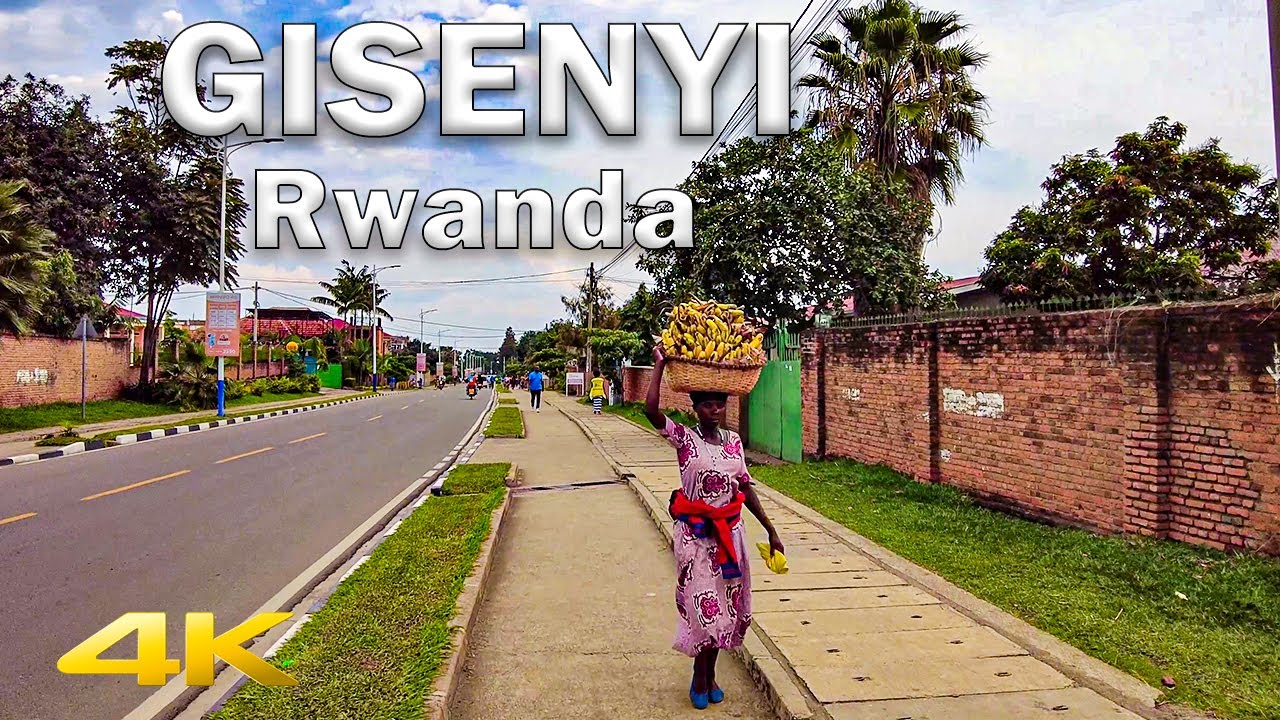 Walking Tour of Gisenyi – Rwandan city at the Border of Congo【4K】🇷🇼