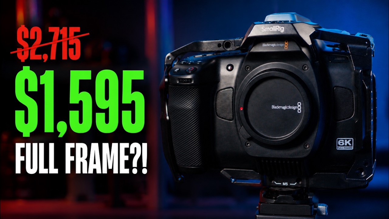 Blackmagic снова сделали полнокадровые кинокамеры доступными