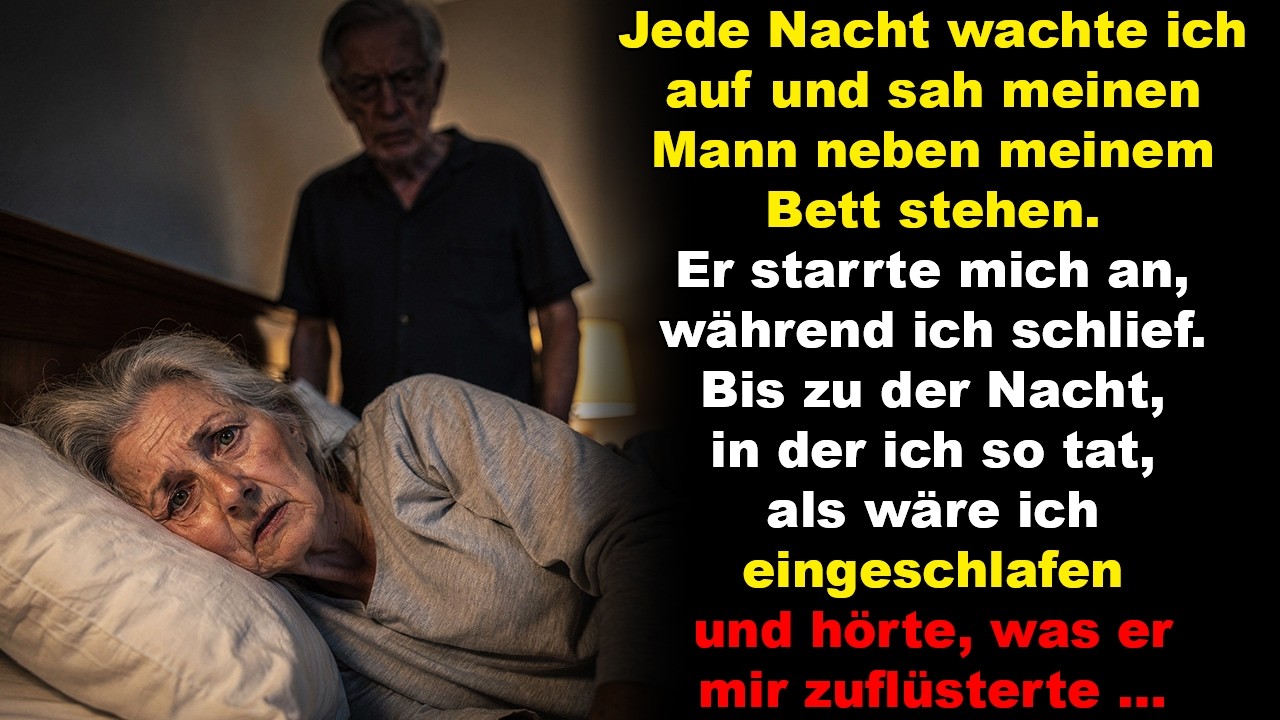 26m2 Jede Nacht spürte ich die Augen meines Mannes auf mir, während ich schlief. Bis eines Nachts