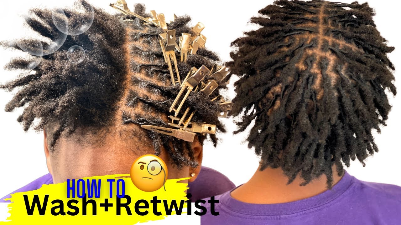 3 Month✨Starter Instant locs Update|Beginner friendly|Re-twist|Wash+more