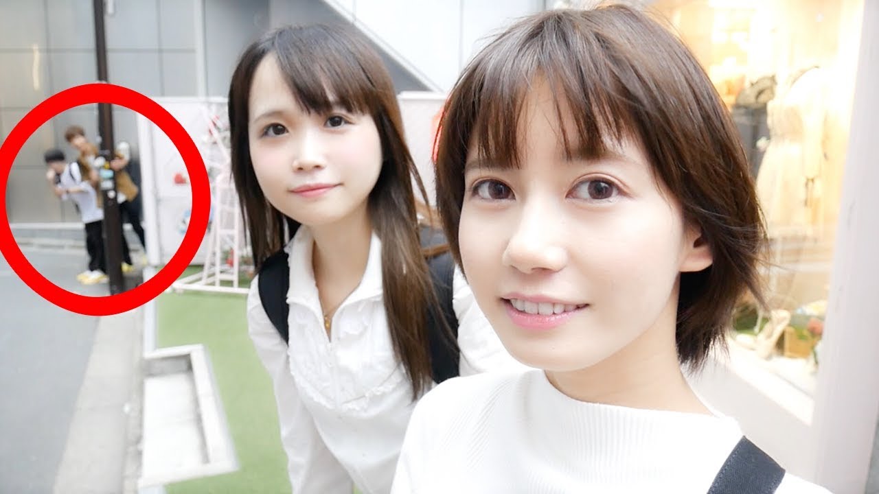 あーずーちゃんと原宿デートしてたら変な人に付けられました。。