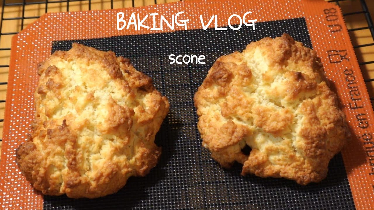 스콘만들기 │ 베이킹 브이로그 │ KFC비스킷 레시피 #baking 