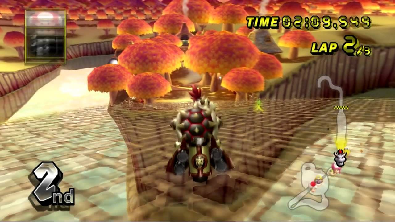 Mario Kart Wii (Wii) walkthrough - Maple Treeway