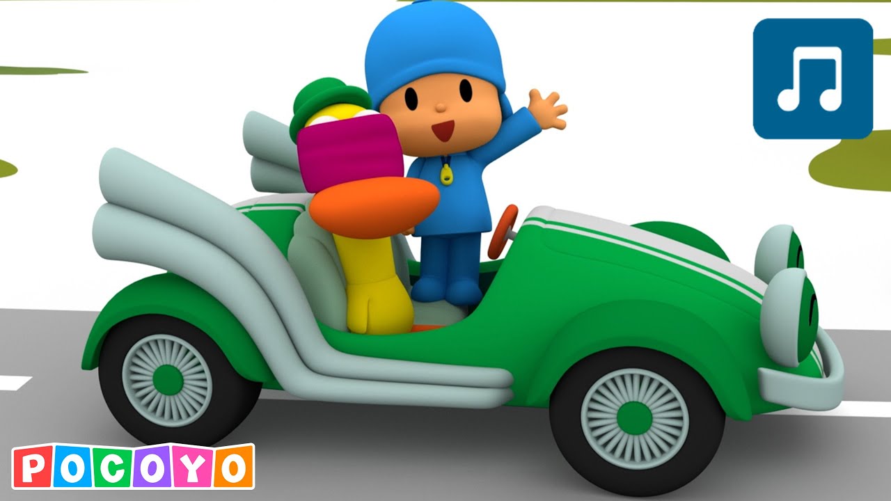 🚗 El COCHE PEQUE&Ntilde;O de Pocoy&oacute; 🏎️ + Otras Canciones infantiles ✨ [ y 5 minutos ] Pocoyo - Canciones