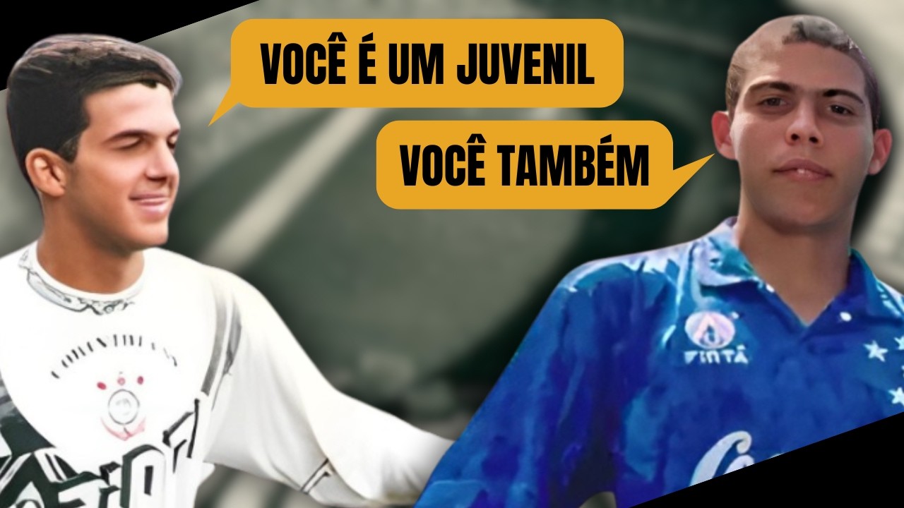 Zé Elias e Ronaldo Fenômeno estrearam no mesmo jogo em 1993