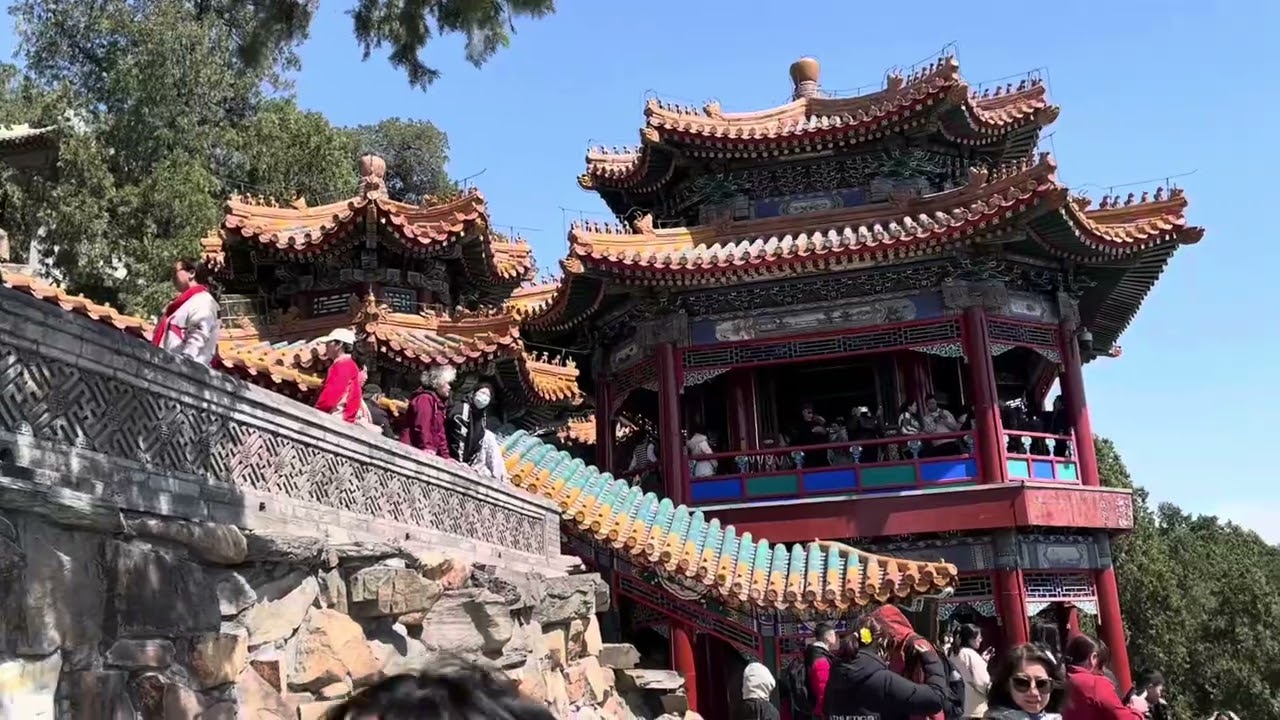 中国🇨🇳北京 颐和园—皇家园林，也是中国园林艺术顶峰时期的代表🌟💅