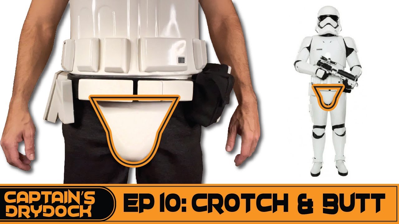 Building First Order Armour: Ep 10 Crotch and Butt