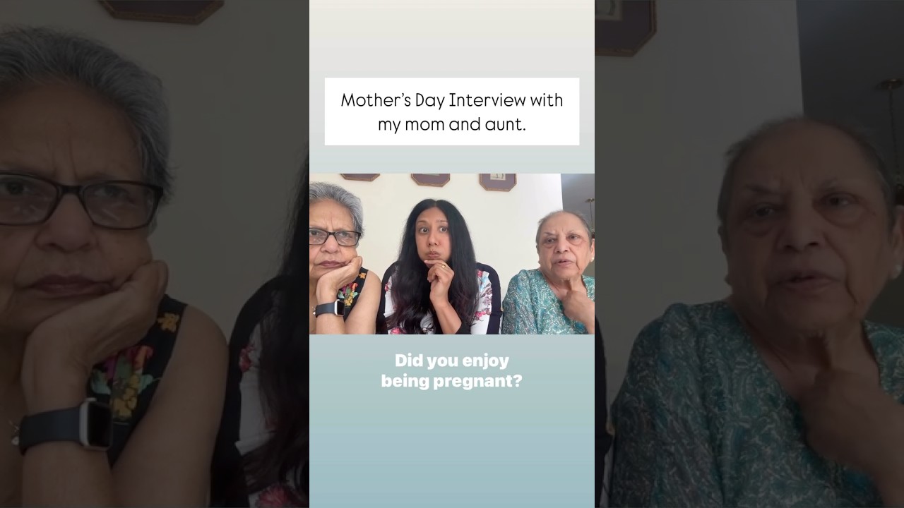 Mother's Day Interview with My Mom and Aunt