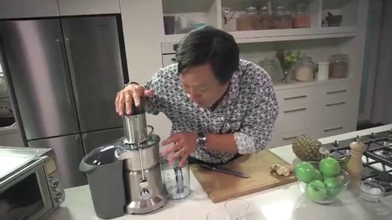 Breville Presents Simply Ming Ginger Apple-Pineapple Juice Recipe