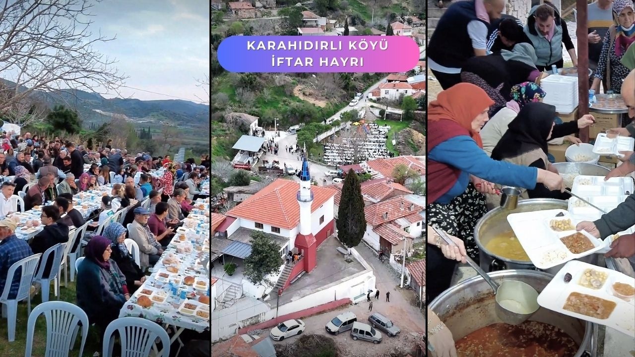 İzmir Bergama Karahıdırlı Köyü İftar Hayrı - Köyde Hayat