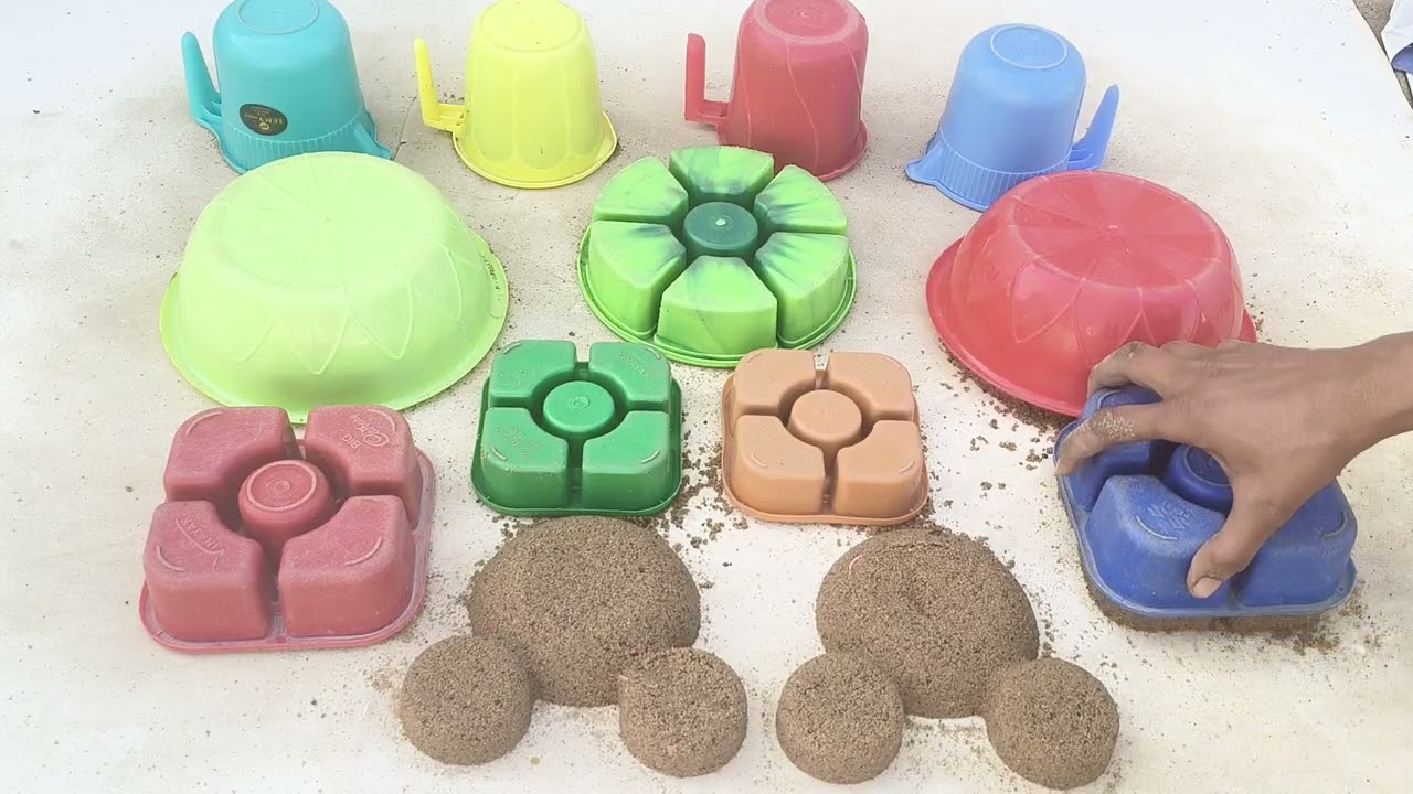 💯Satisfying ASMR Video | Diy Amazing Multiple Tube Sand Cake Designs with Kitchen Tools in Cup Cake