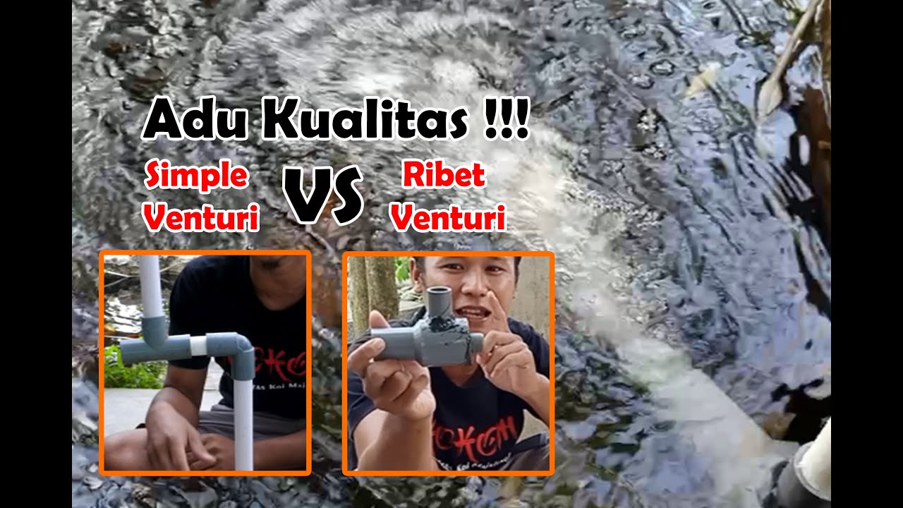 Tutorial ‼️Cara Membuat Venturi Kolam Koi