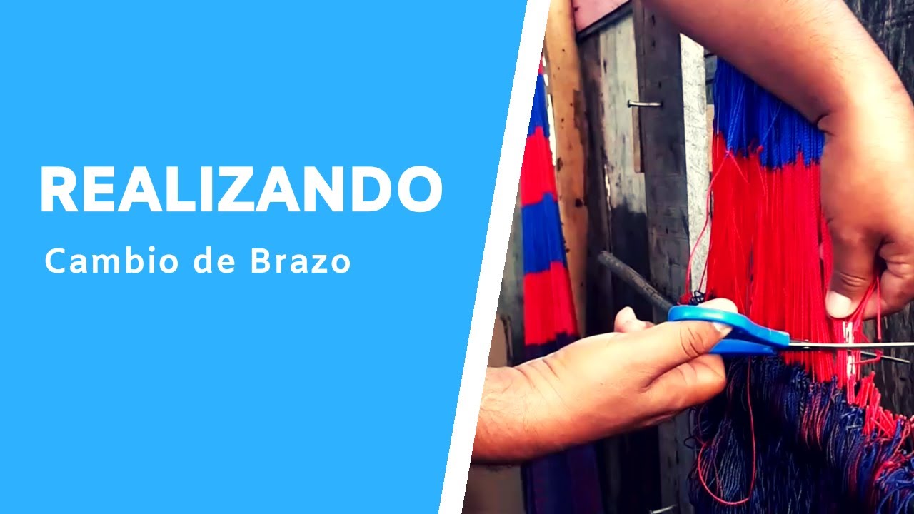 Realizando cambio de brazo